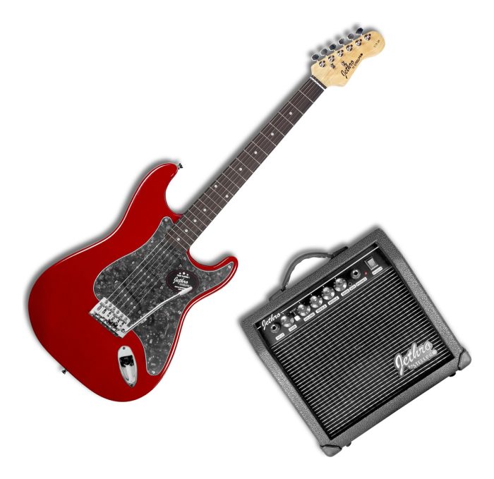 Guitarra Eléctrica Stratocaster Con Amplificador y Accesorios