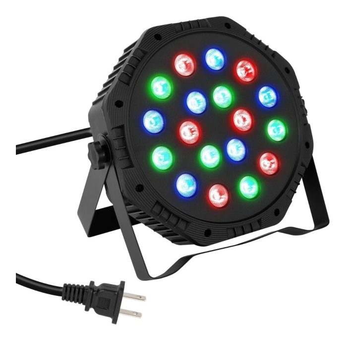Paquete De 4 Piezas De Cañón Led Reflector 18x1 Rgb Dmx - Imagen 2