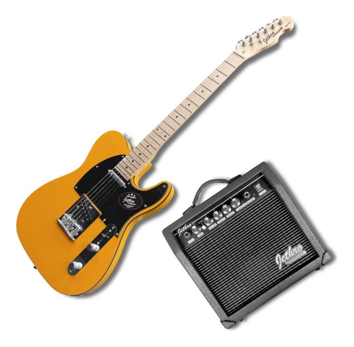 Guitarra Eléctrica Telecaster Con Amplificador y Accesorios