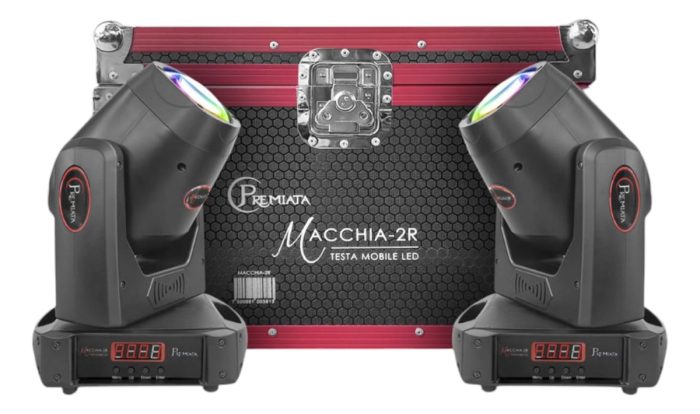 Par De Cabezas Robóticas 2r 120 Watts Con Estuche