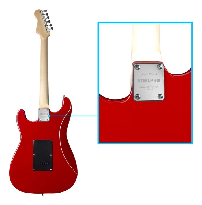 Guitarra Eléctrica Stratocaster Con Amplificador y Accesorios - Imagen 8