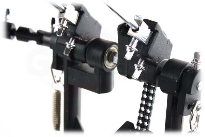 Pedal de bombo Deluxe Griffin | Herrajes de percusión con doble pedal y doble cadena - Imagen 4