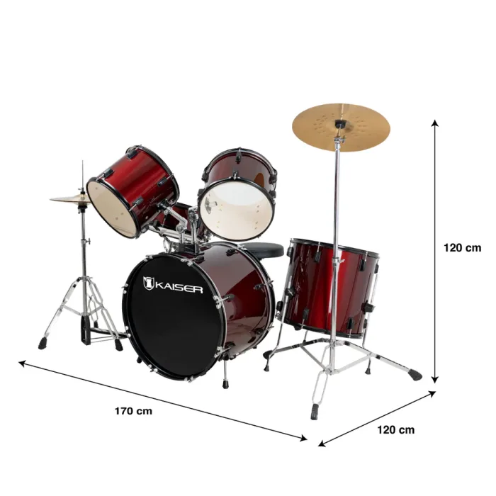 Batería musical acústica - Imagen 7