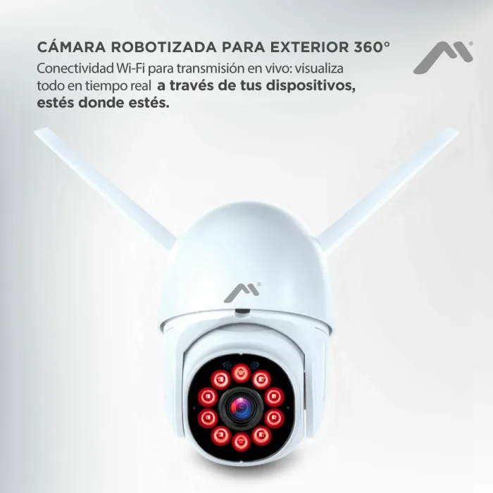 Cámara de seguridad robotizada para exterior 360° - Imagen 2