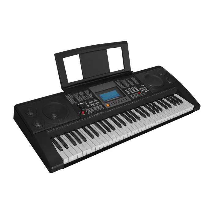 Teclado musical 61 teclas con función seguimiento y 160 tonos