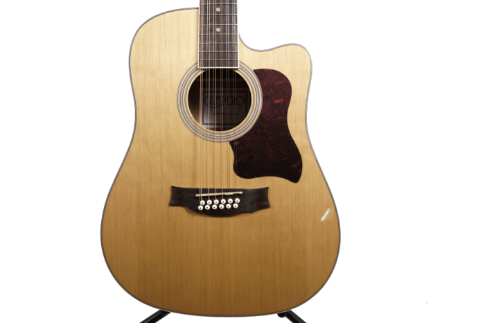 Guitarra Acustica 12 cuerdas Docerola de Caobilla - Imagen 4