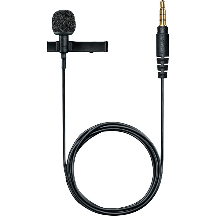 Micrófono Shure MVL  con clip