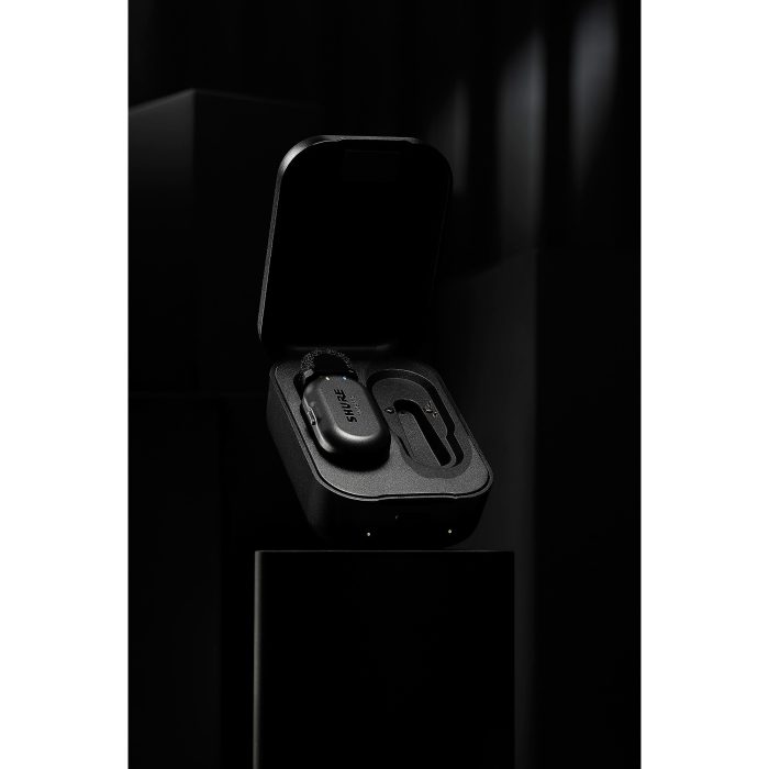 Micrófono de solapa inalámbrico monocanal Shure MoveMic One Micrófono lavalier inalámbrico, con 1 canal de transmisión BlueTooth, compatible con Android e iOS. - Imagen 3