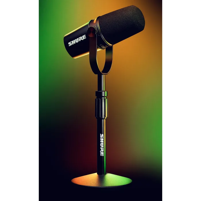 Kit de podcast Shure MV7+ con soporte